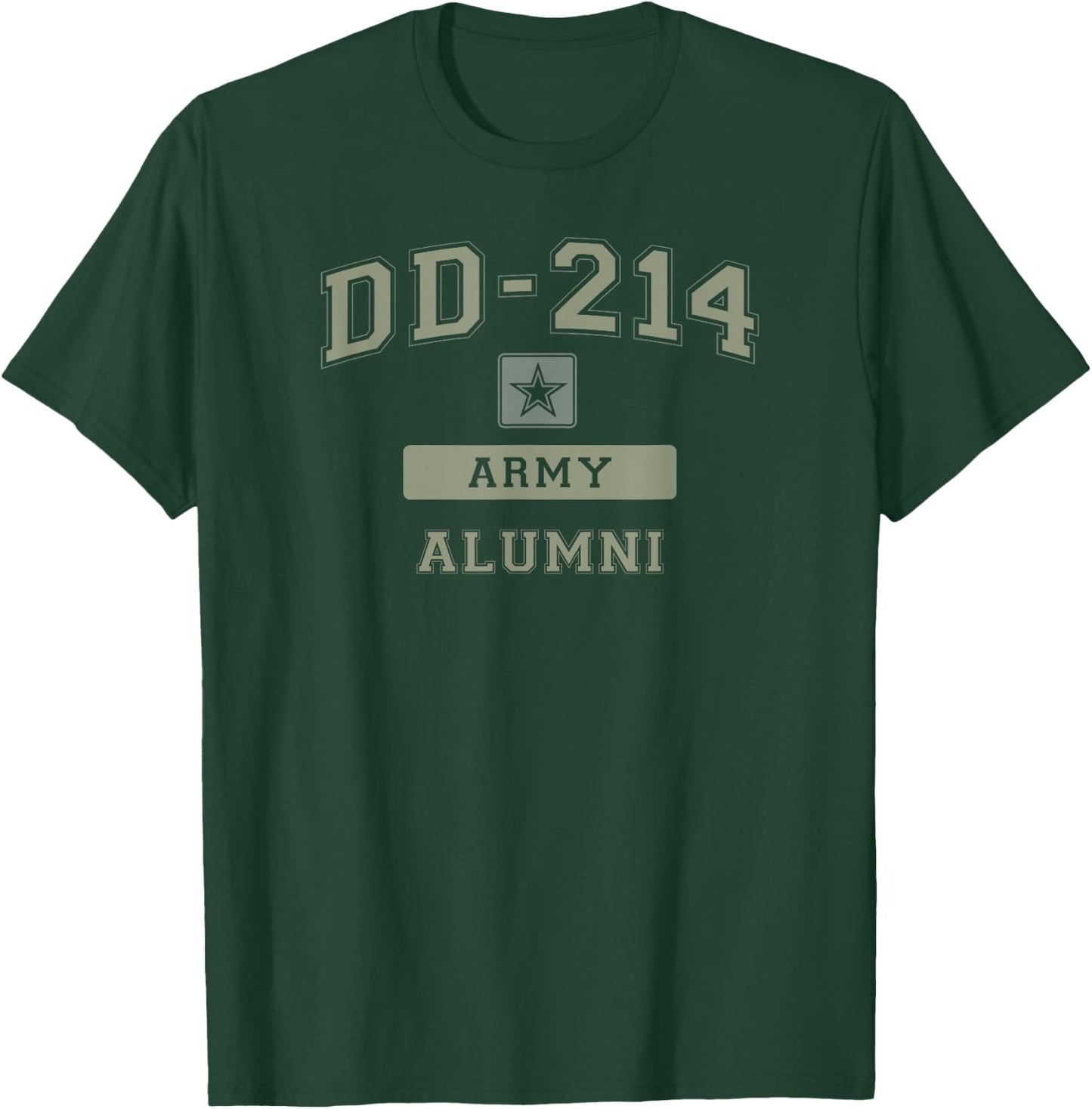 DD-214 US Army Alumni T-Shirt - T-Shirt | Forest