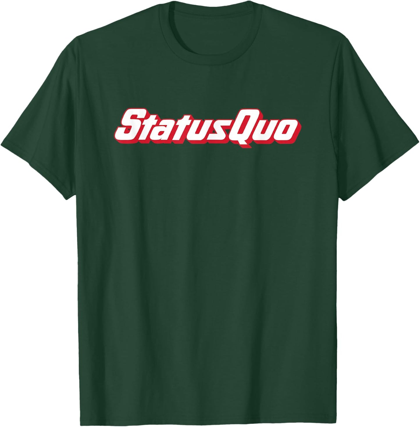 Status Quo Red White Logo T-Shirt - T-Shirt | Forest
