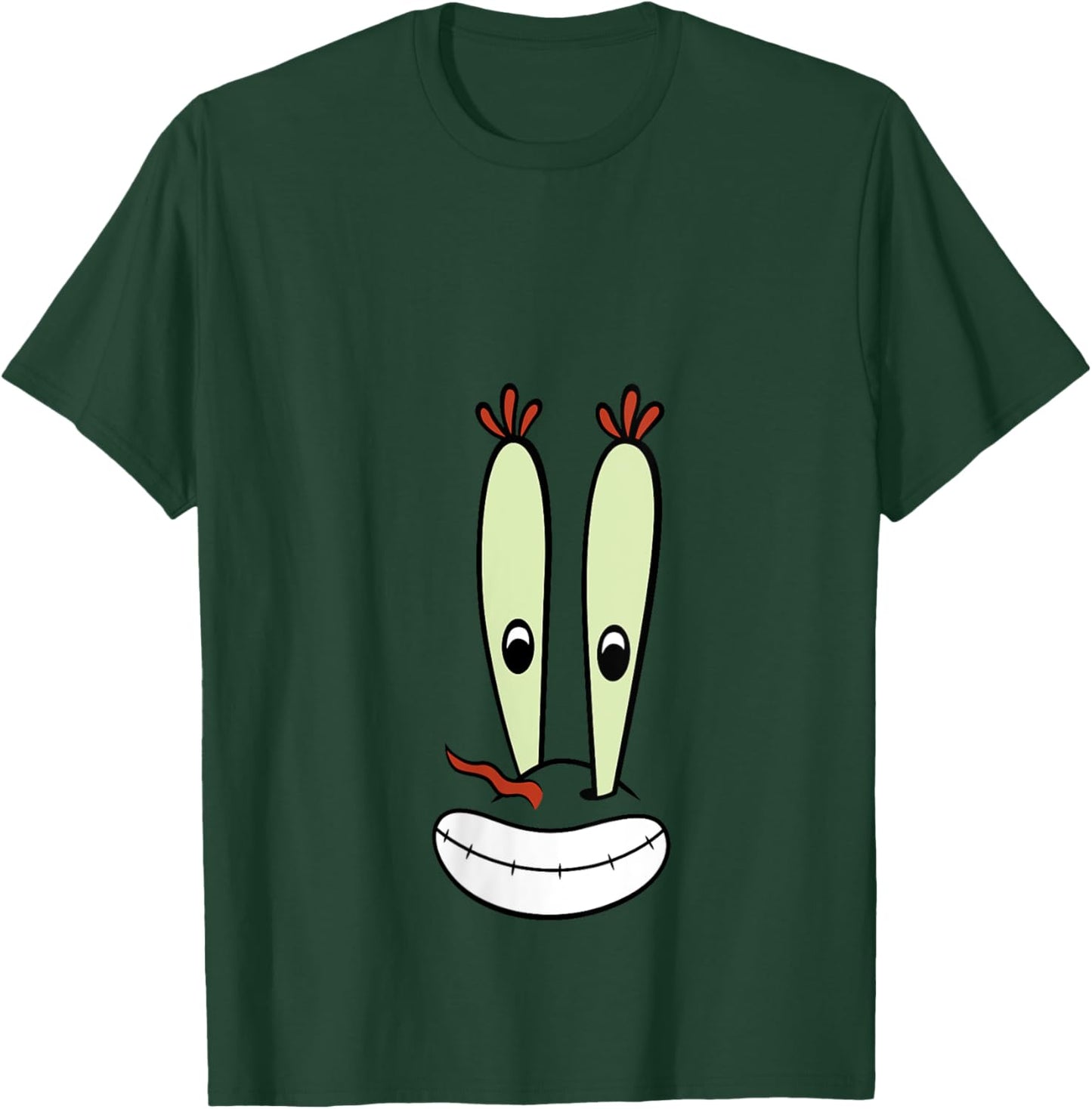 SpongeBob SquarePants Halloween Mr. Krabs Big Face Costume V-Neck T-Shirt - T-Shirt | Forest