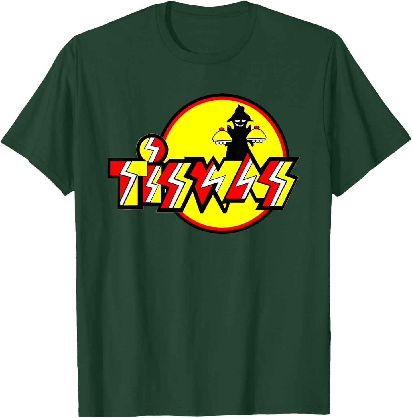 Retro Vintage 1970's 1980's Tiswas T-Shirt - T-Shirt | Forest