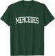 Vintage Personalised Name Classic Mercedes , black T-Shirt - T-Shirt | Forest