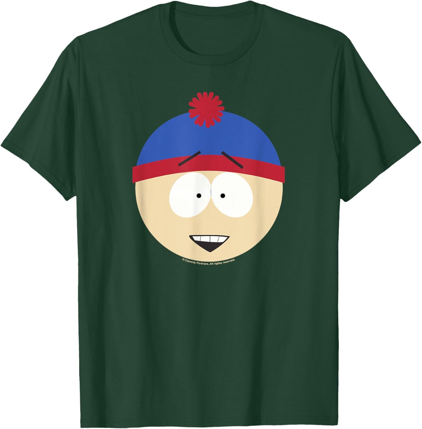 South Park Stan Smile Face Halloween T-Shirt - T-Shirt | Forest