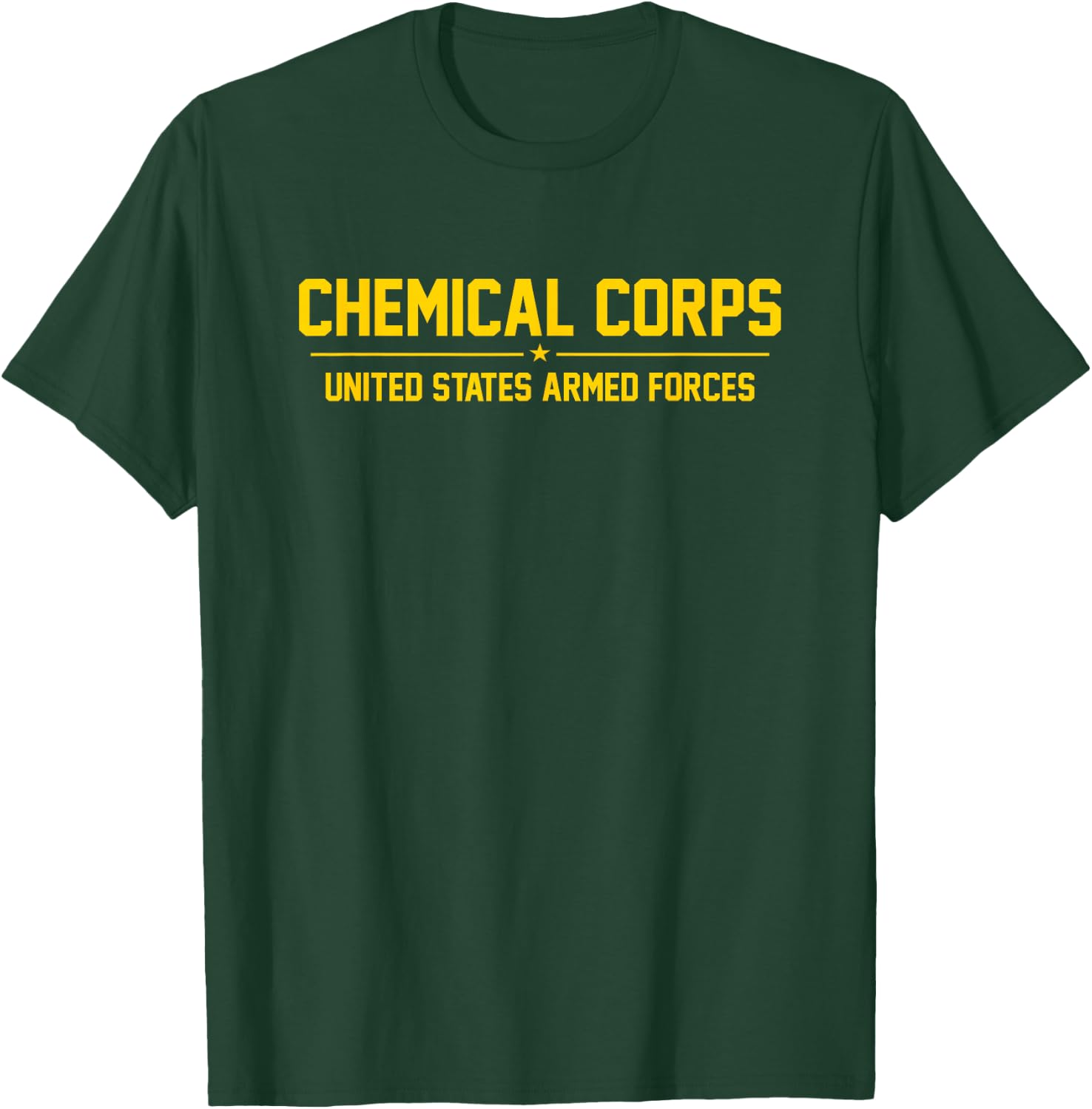 United States Army Chemical Corps T-Shirt - T-Shirt | Forest
