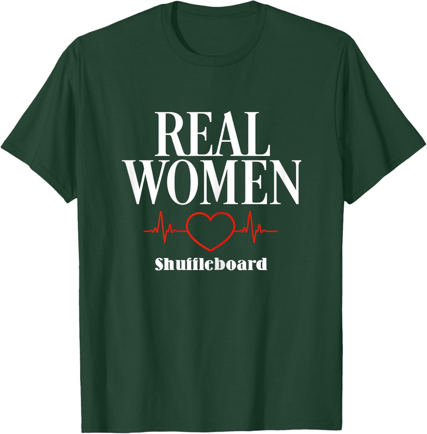 Shuffleboard Hobby Graphic Themed Décor T-Shirt - T-Shirt | Forest