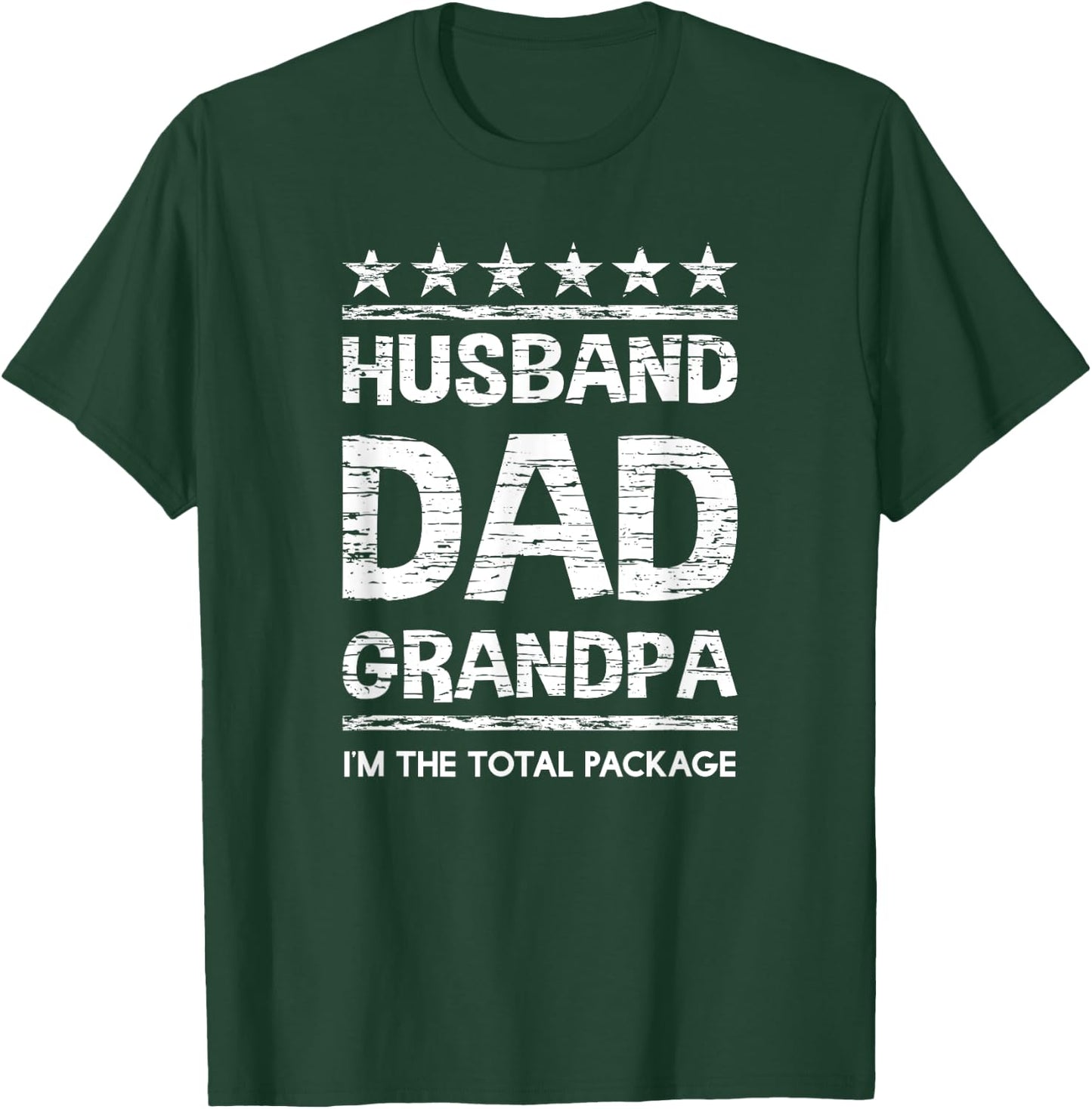 Husband Dad Grandpa Shirt Gift T-Shirt - T-Shirt | Forest