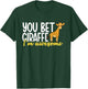 You Bet Giraffe I'm Awesome Safari Zoo Animal Giraffe T-Shirt - T-Shirt | Forest