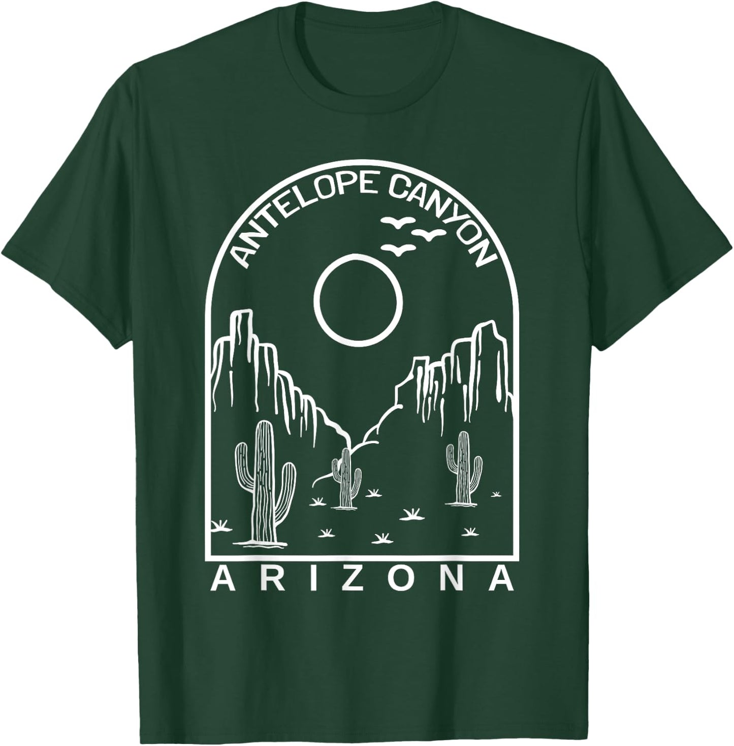 Grand Antelope Canyon Arizona Visitor Tourist Trek Parks T-Shirt - T-Shirt | Forest