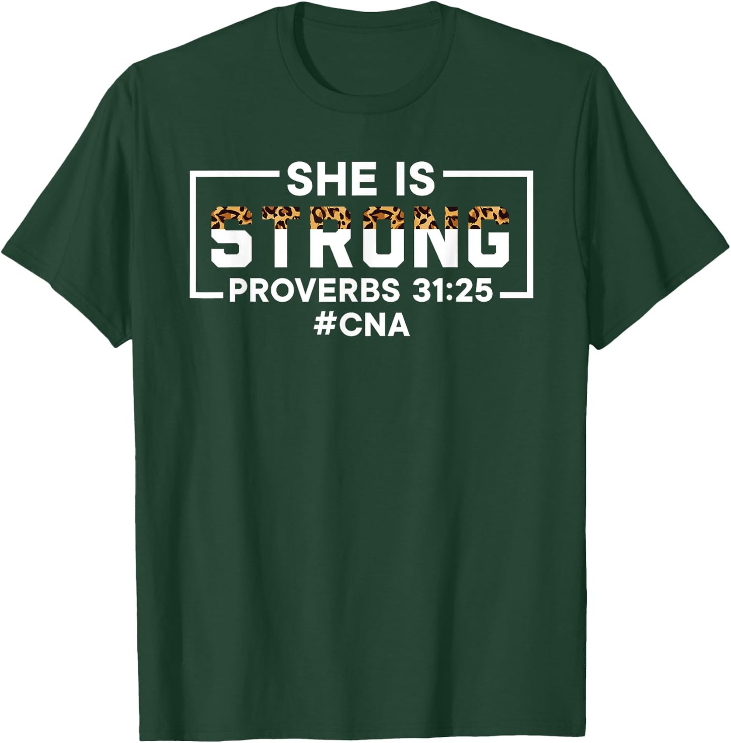 Certified Nursing Assistant Medical Worker CNA T-Shirt - T-Shirt | Forest