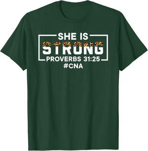 Certified Nursing Assistant Medical Worker CNA T-Shirt - T-Shirt | Forest