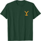 Yellowstone Y Symbol Front Left Chest , Black, S T-Shirt - T-Shirt | Forest
