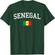 Senegalese Flag Men Women Kids Senegal T-Shirt - T-Shirt | Forest