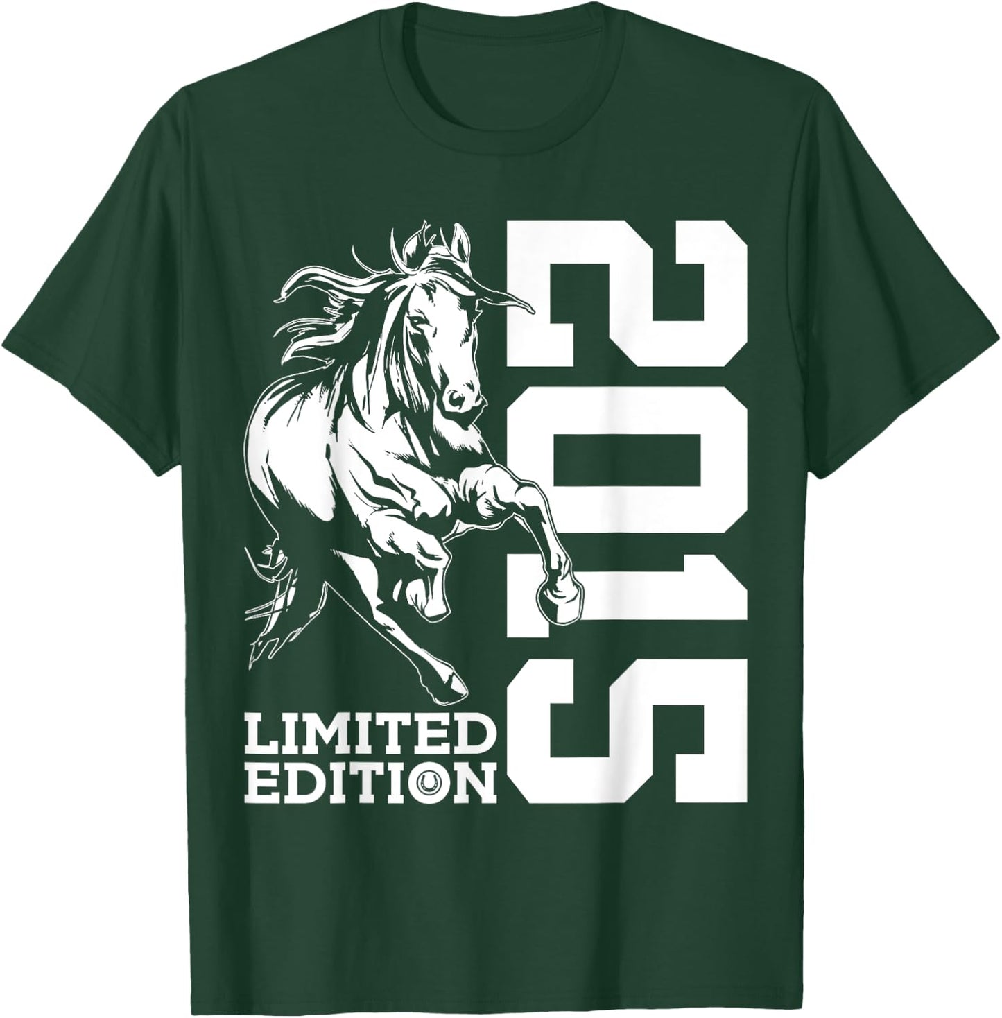 Riding 10th Birthday Horse Limited Edition 2015 Rider T-Shirt - T-Shirt | Forest