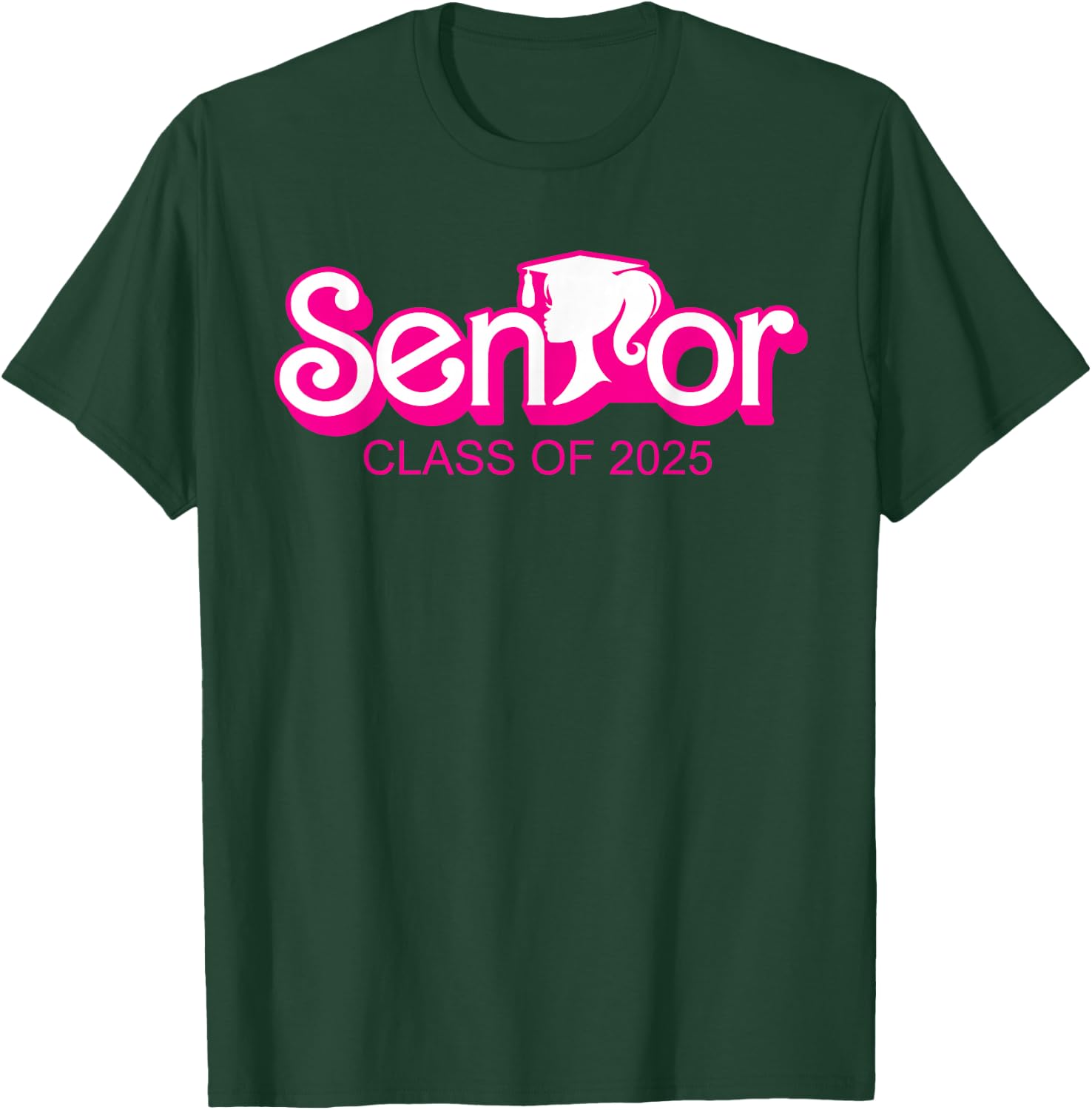 Class of 2025 Senior Gifts Funny Seniors 2025 Girl T-Shirt - T-Shirt | Forest
