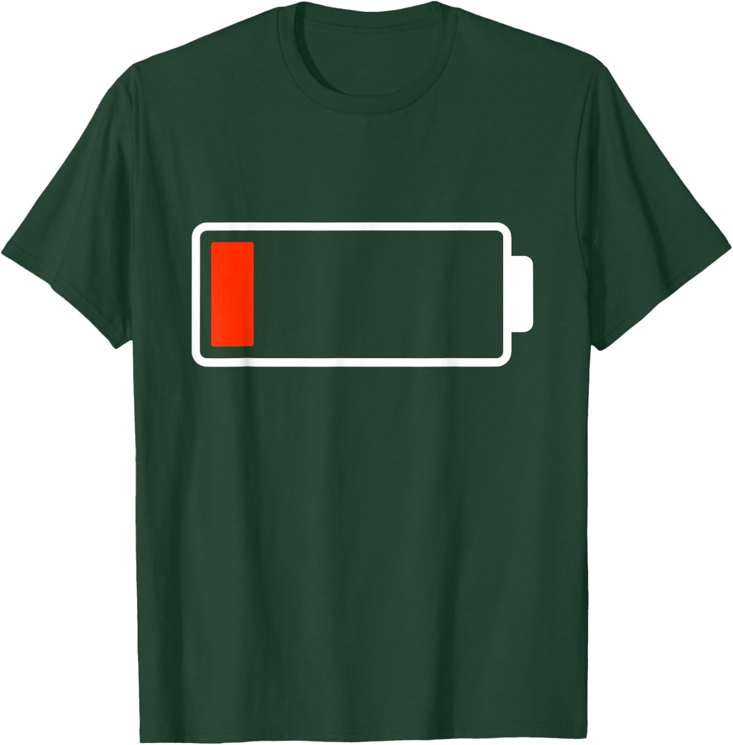 Low Battery T-Shirt - T-Shirt | Forest