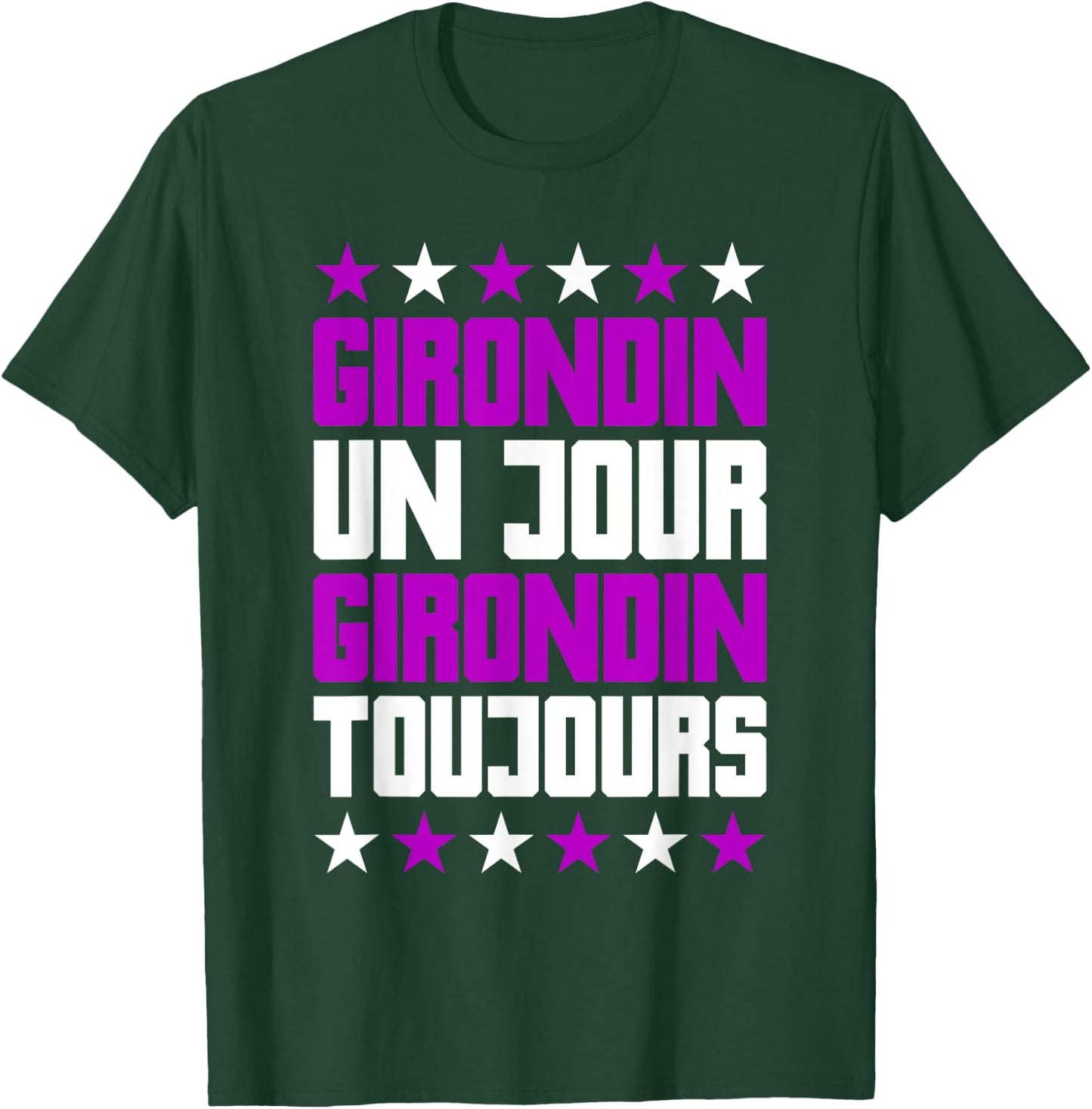 Humour Girondin Bordeaux Gironde Bordeaux Region Gift , Black, S T-Shirt - T-Shirt | Forest