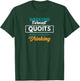 Weekend Forecast Quoits Drinking Funny Quoits T-Shirt - T-Shirt | Forest