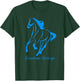 Saratoga Springs Upstate New York Horse Racing T-Shirt - T-Shirt | Forest