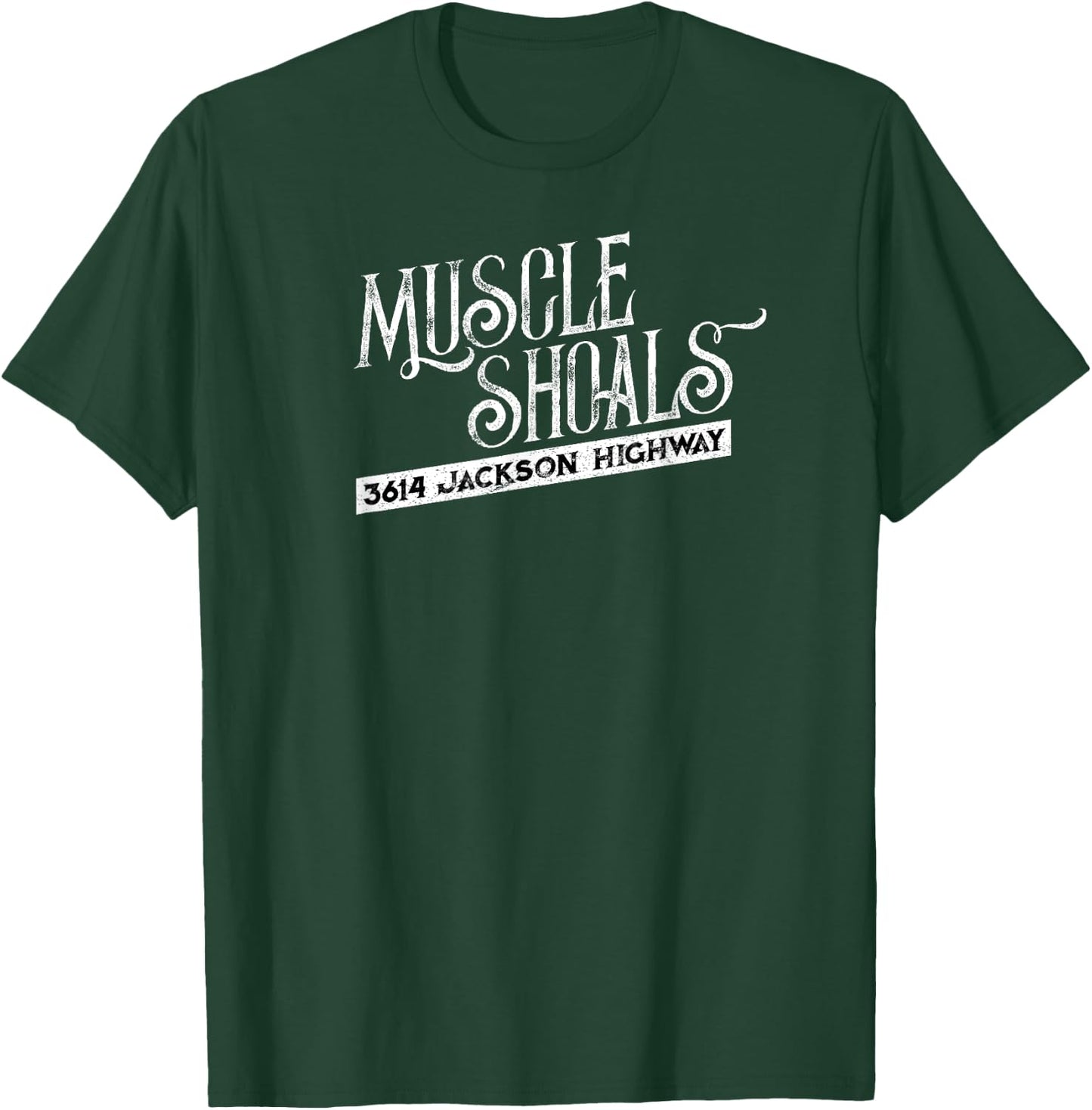 Muscle Shoals AL Apparel For Soul Music Fans T-Shirt - T-Shirt | Forest