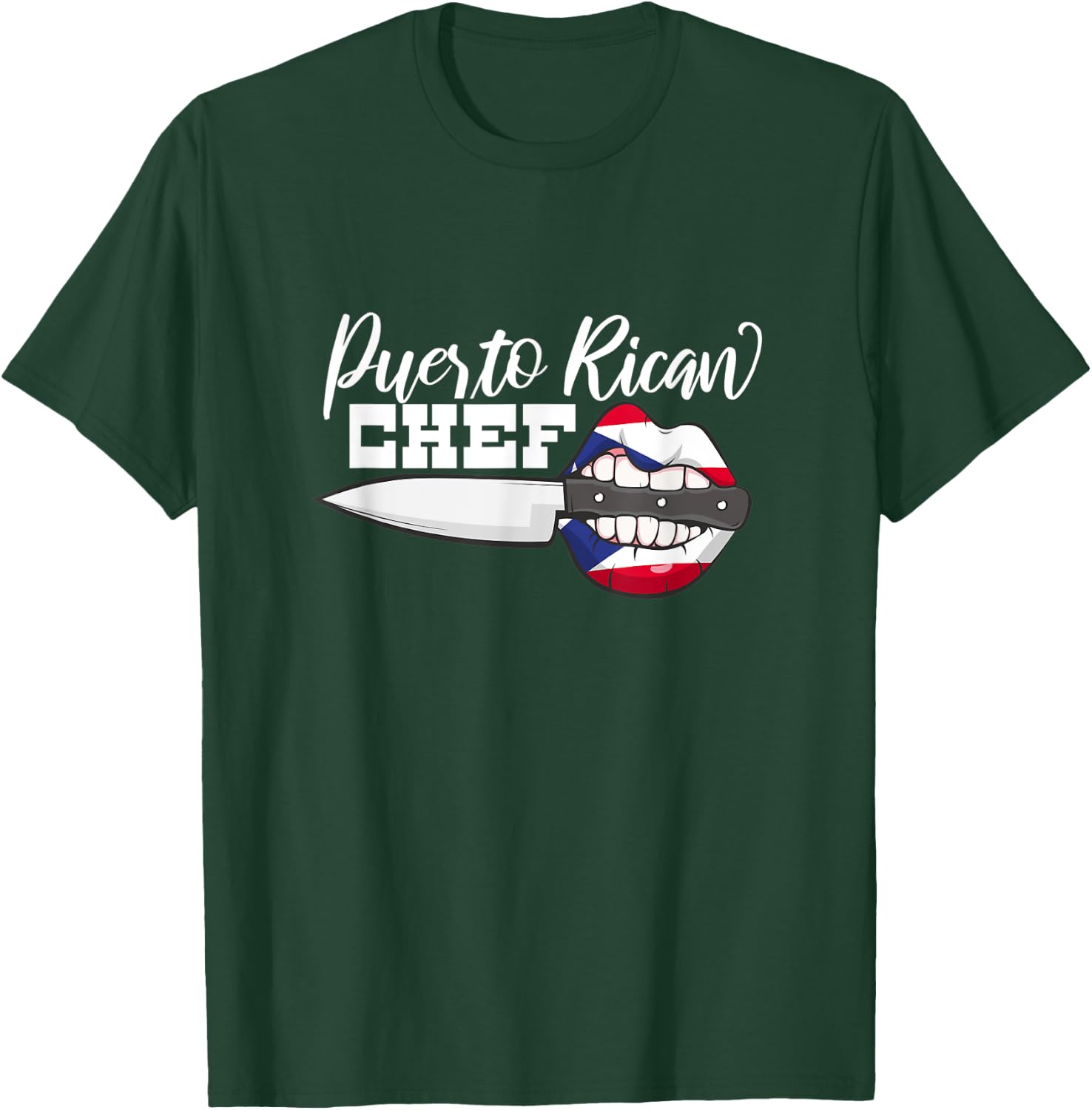 Puerto Rican chefs are lip biting hot! T-Shirt - T-Shirt | Forest