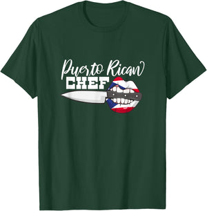 Puerto Rican chefs are lip biting hot! T-Shirt - T-Shirt | Forest