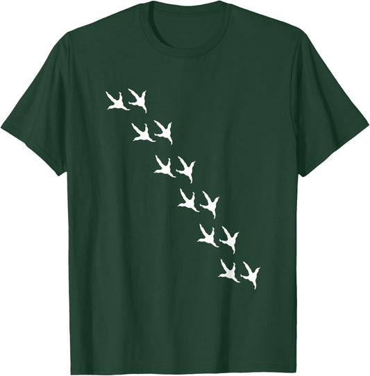 Hen Animal Lover Farm Bird Chicken Footprint Chicken T-Shirt - T-Shirt | Forest