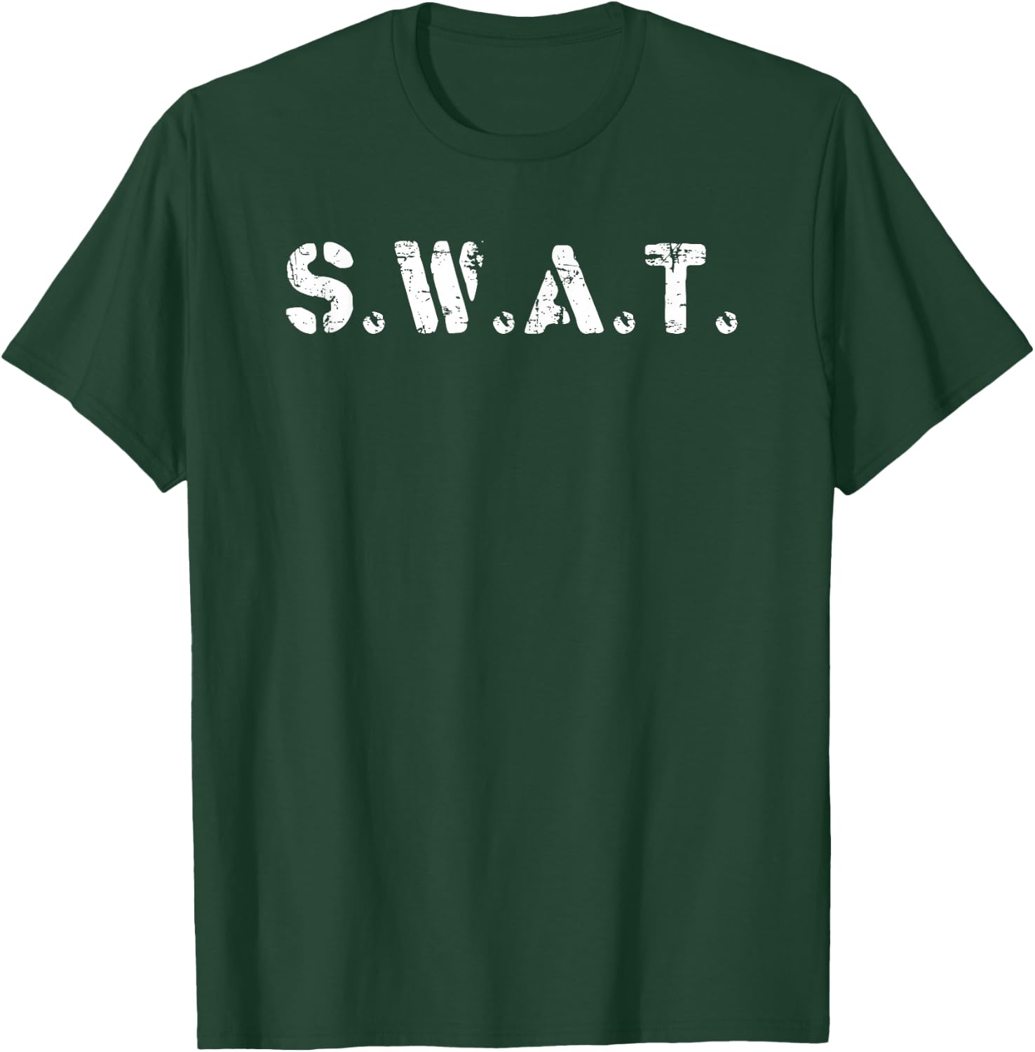 SWAT Polizisten Halloween Zukunft Polizist Sheriff T-Shirt - T-Shirt | Forest