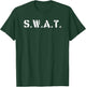 SWAT Polizisten Halloween Zukunft Polizist Sheriff T-Shirt - T-Shirt | Forest