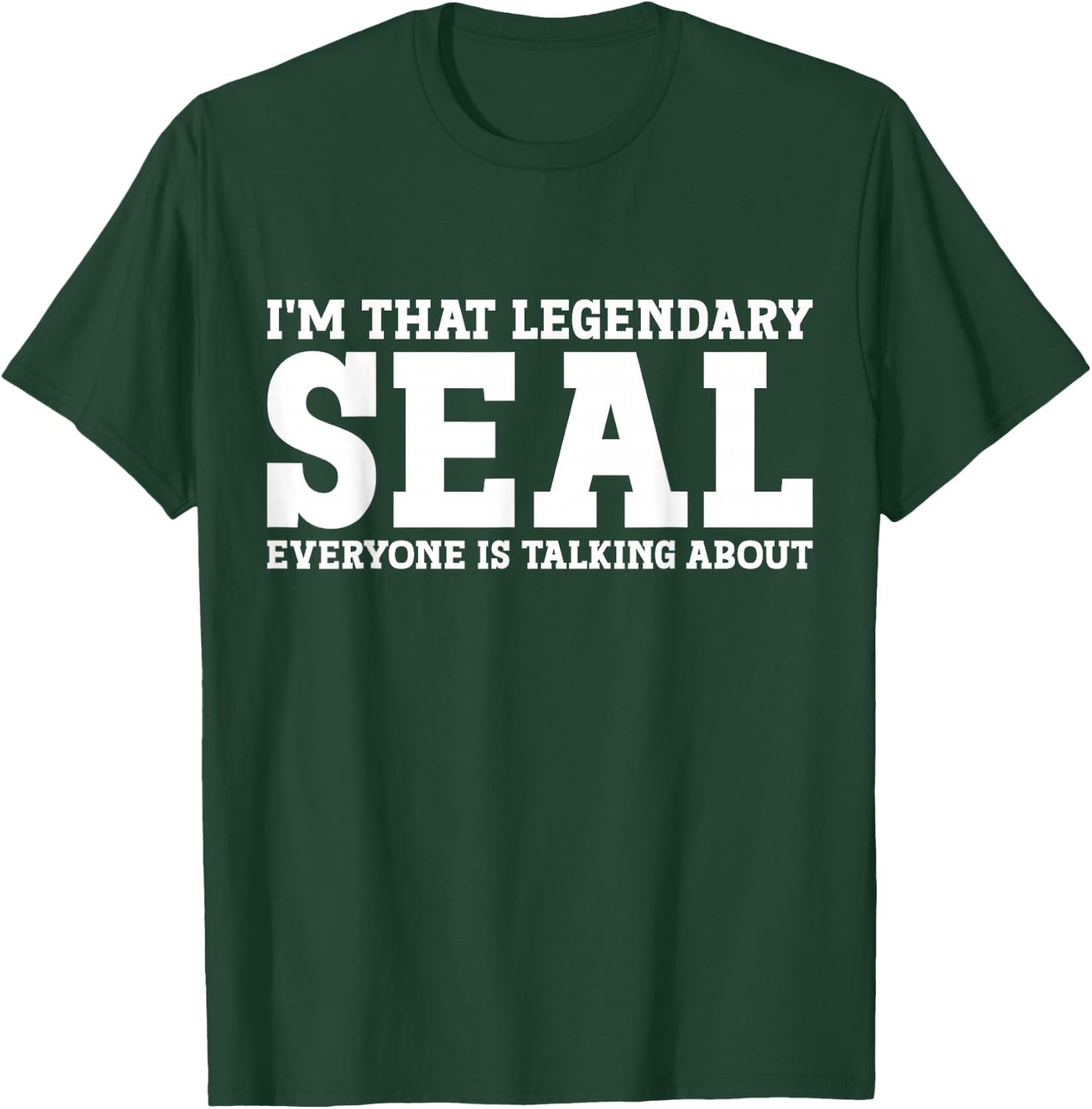Seal Surname Funny Team Family Last Name Seal T-Shirt - T-Shirt | Forest