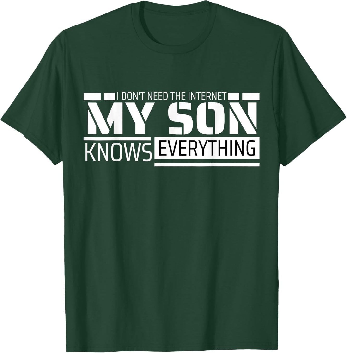 Funny Dad Shirt From Son Men Funny Fathers Day Dad T-Shirt - T-Shirt | Forest