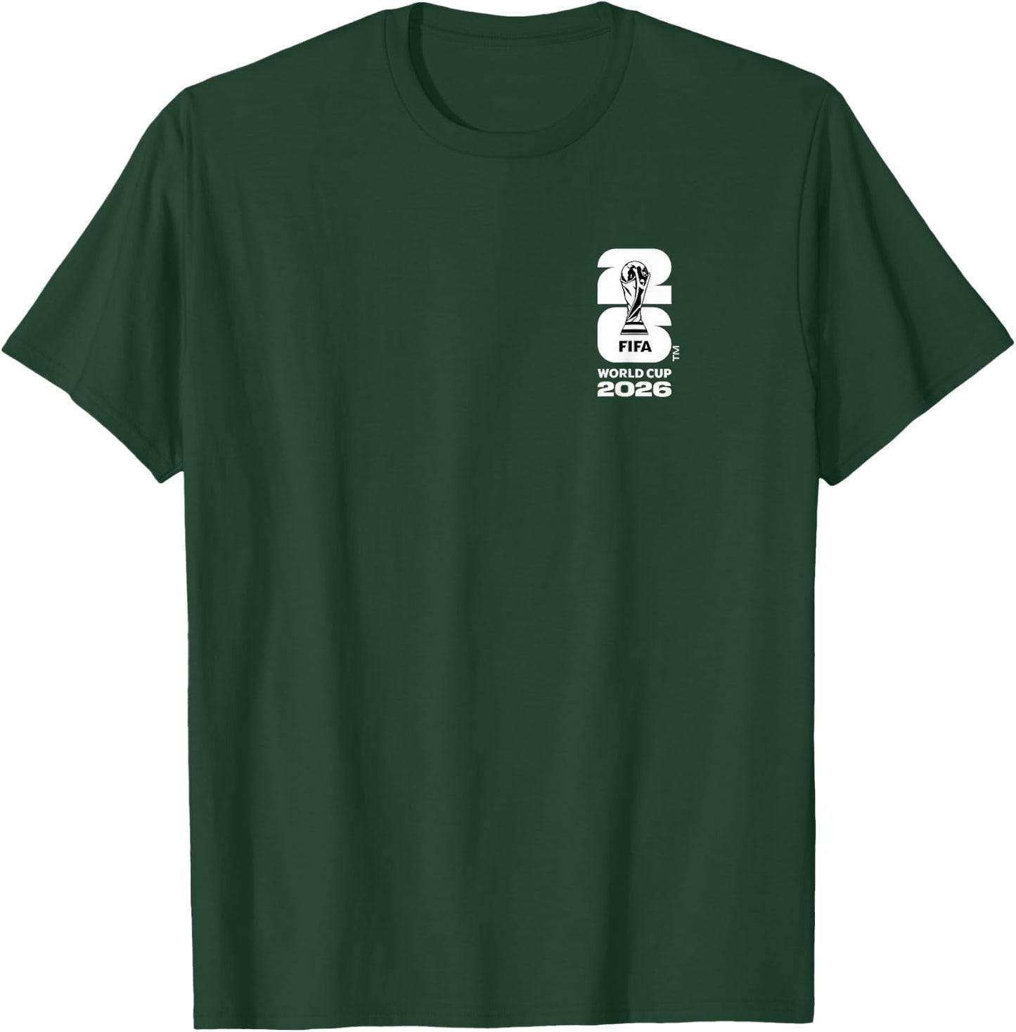 FIFA World CUP26 Spain Country Ball T-Shirt - T-Shirt | Forest