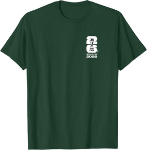 FIFA World CUP26 Spain Country Ball T-Shirt - T-Shirt | Forest
