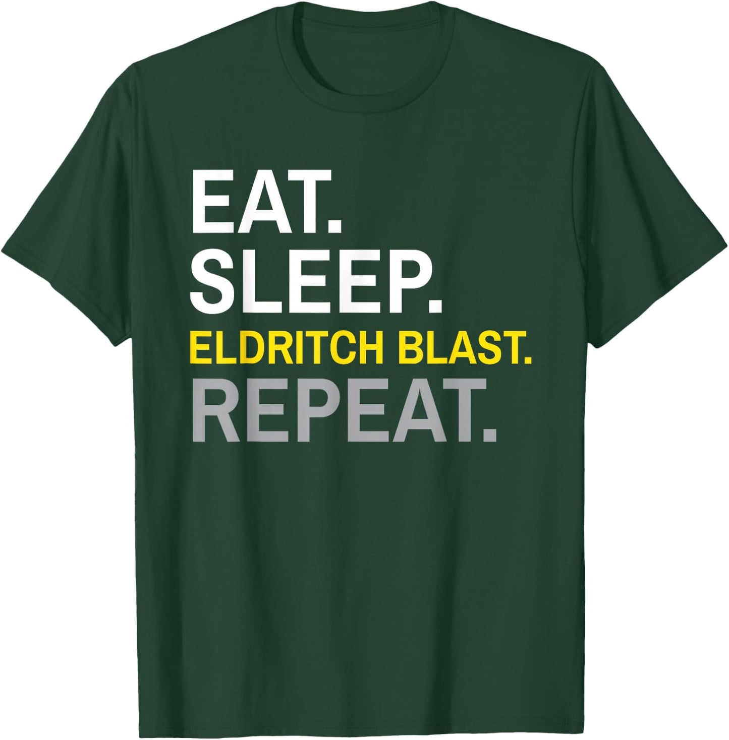 Warlock Class Eldritch Blast T-Shirt - T-Shirt | Forest
