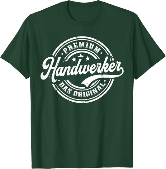 Craftsman Humour Original Funny DIY T-Shirt - T-Shirt | Forest