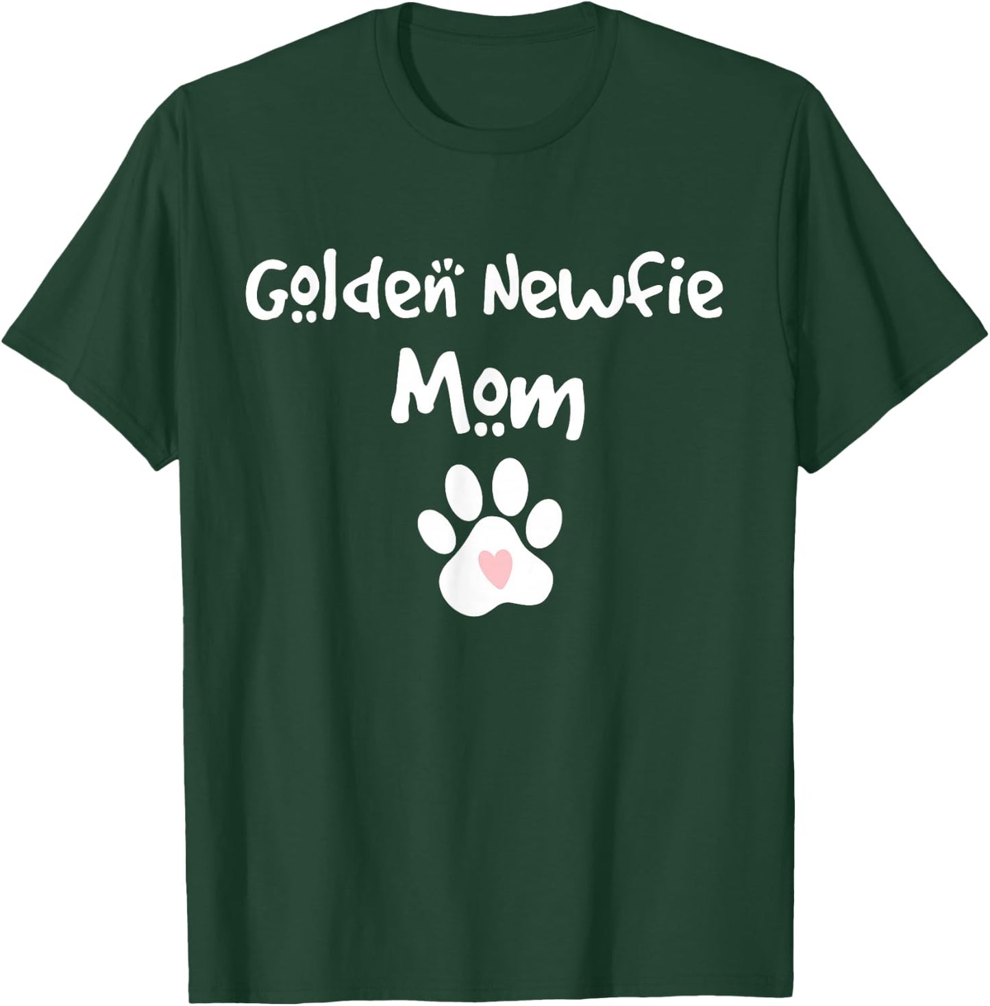 Golden Newfie Mom Golden Retriever Newfoundland Mix Breed T-Shirt - T-Shirt | Forest