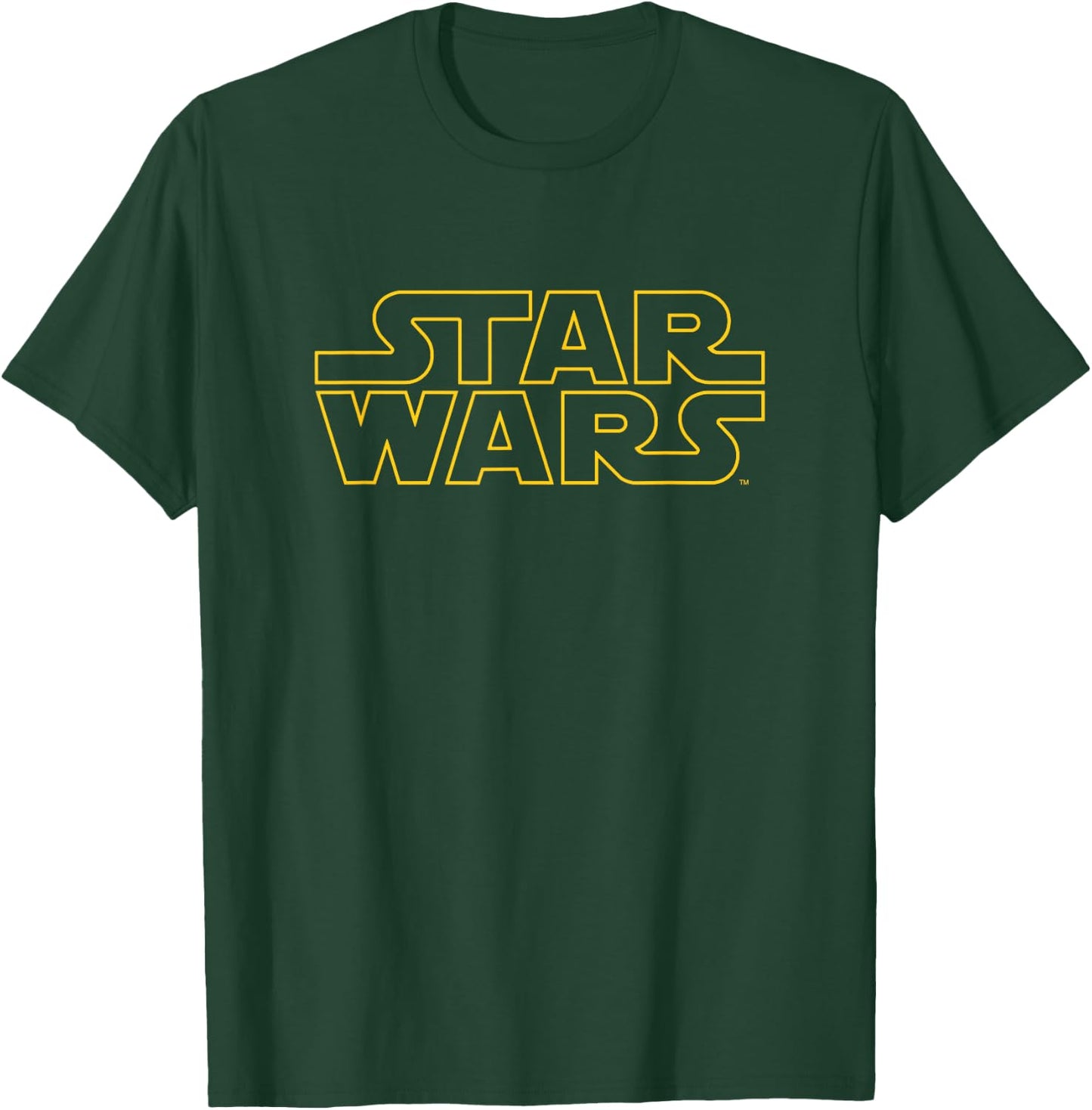 Star Wars Basic Logo Yellow , black T-Shirt - T-Shirt | Forest