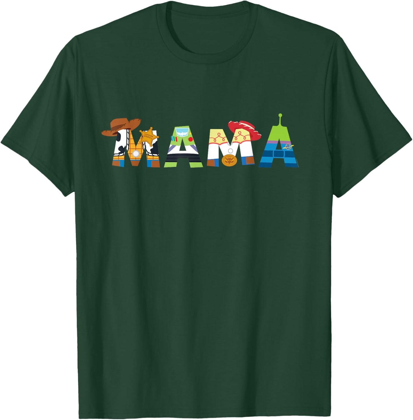 Disney and Pixar's Toy Story Mama Mother's Day Mom Birthday , Black, S T-Shirt - T-Shirt | Forest