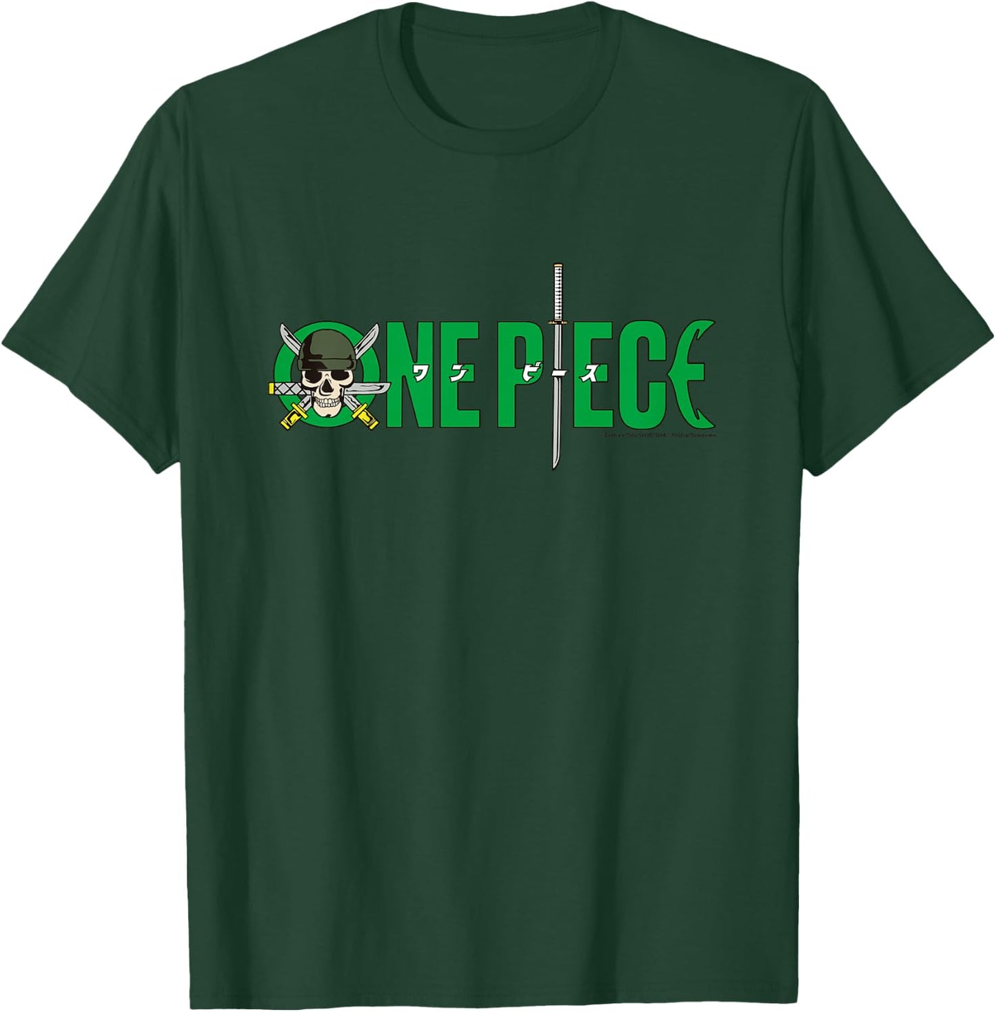 Child Pirate Hunter Badge Roronoa Zoro, One Piece, Kids Anime , white, 2 T-Shirt - T-Shirt | Forest