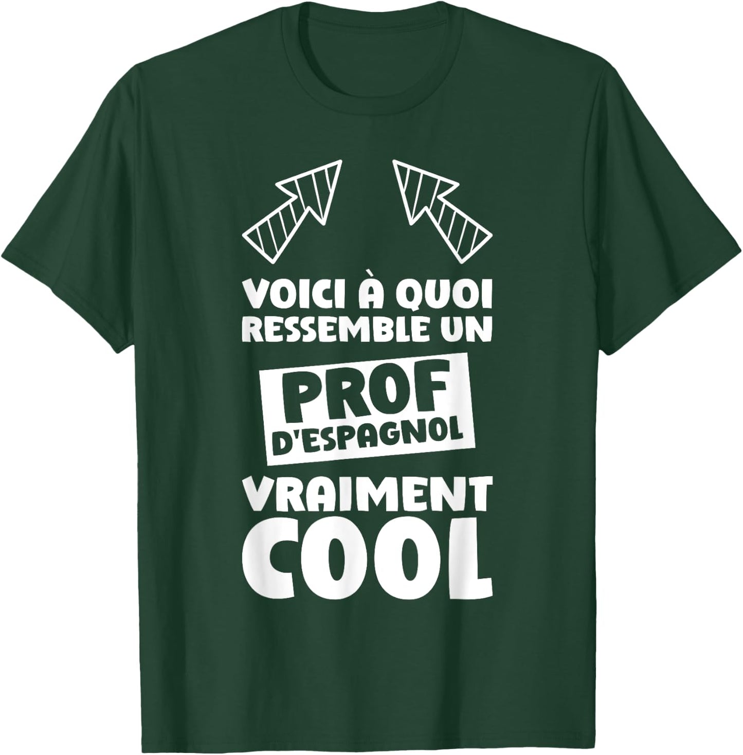 Spanish Teacher Quote Funny Spanish Teacher T-Shirt - T-Shirt | Forest