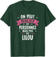 Woman Humour Girlfriend Personalized Gift BFF Name Lilou , Black, Female X-Small T-Shirt - T-Shirt | Forest