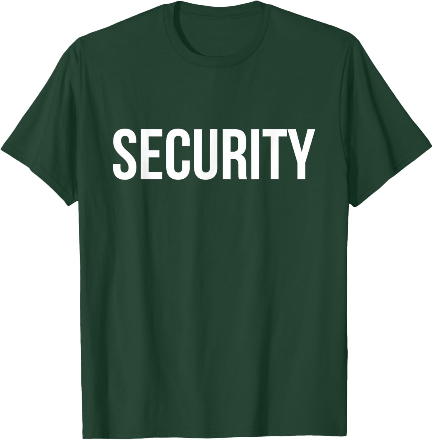 Security T Shirt, Body Guard Crew Event Staff and Party T-Shirt - T-Shirt | Forest
