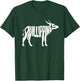 Philippines Carabao Water Buffalo Word Art - Funny Animal T-Shirt - T-Shirt | Forest