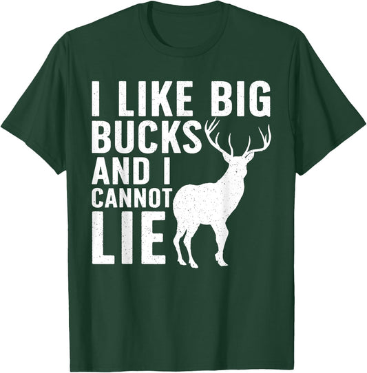 Deer Hunting Art Women Wildlife Hunter Deer Hunting T-Shirt - T-Shirt | Forest