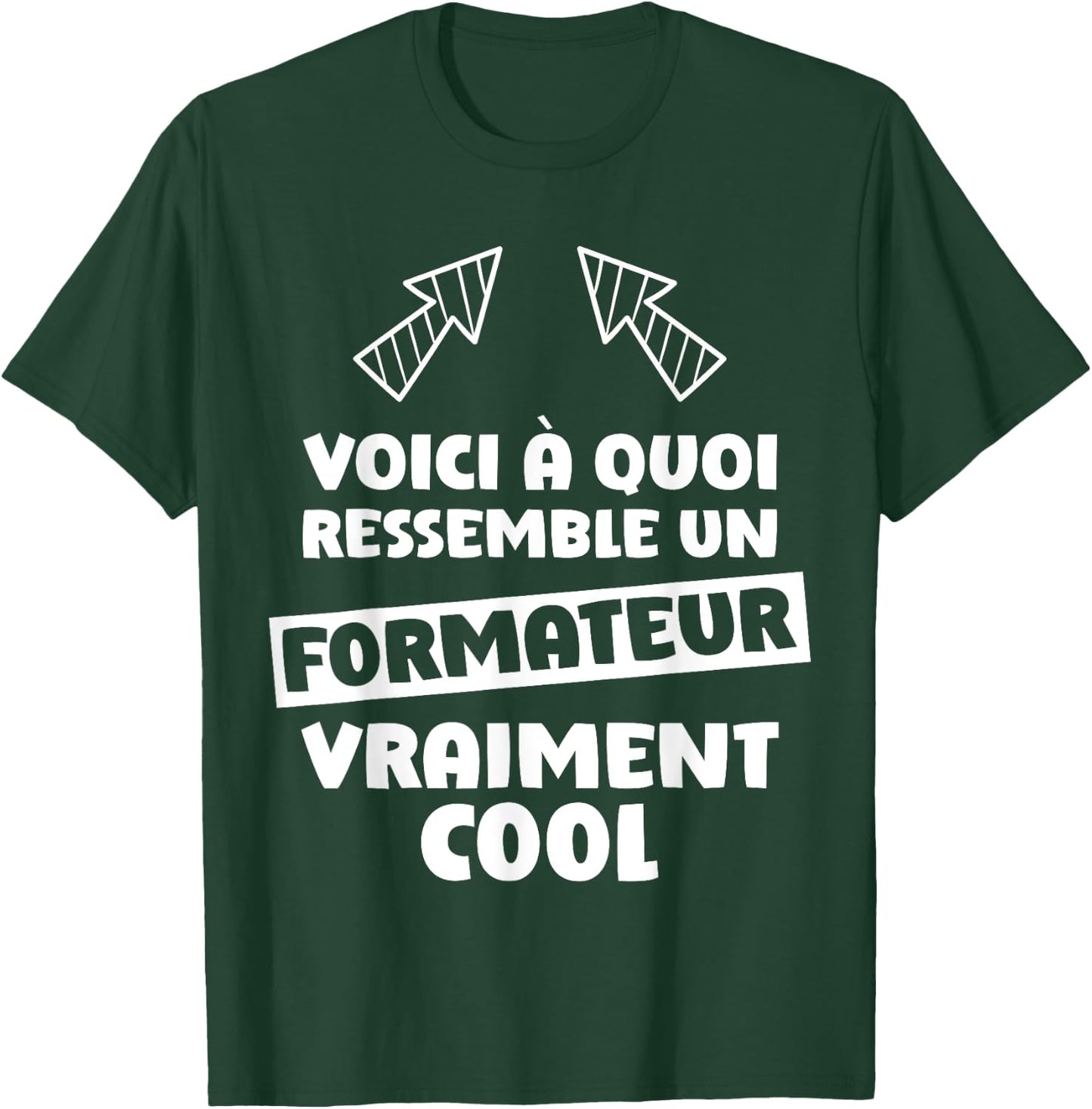 Trainer Cool Gift Fun Job Training Learning , Black, S T-Shirt - T-Shirt | Forest