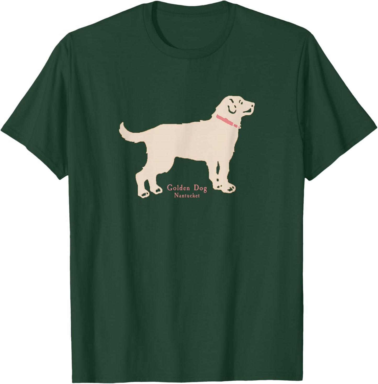 Golden Dog Nantucket T-Shirt - T-Shirt | Forest