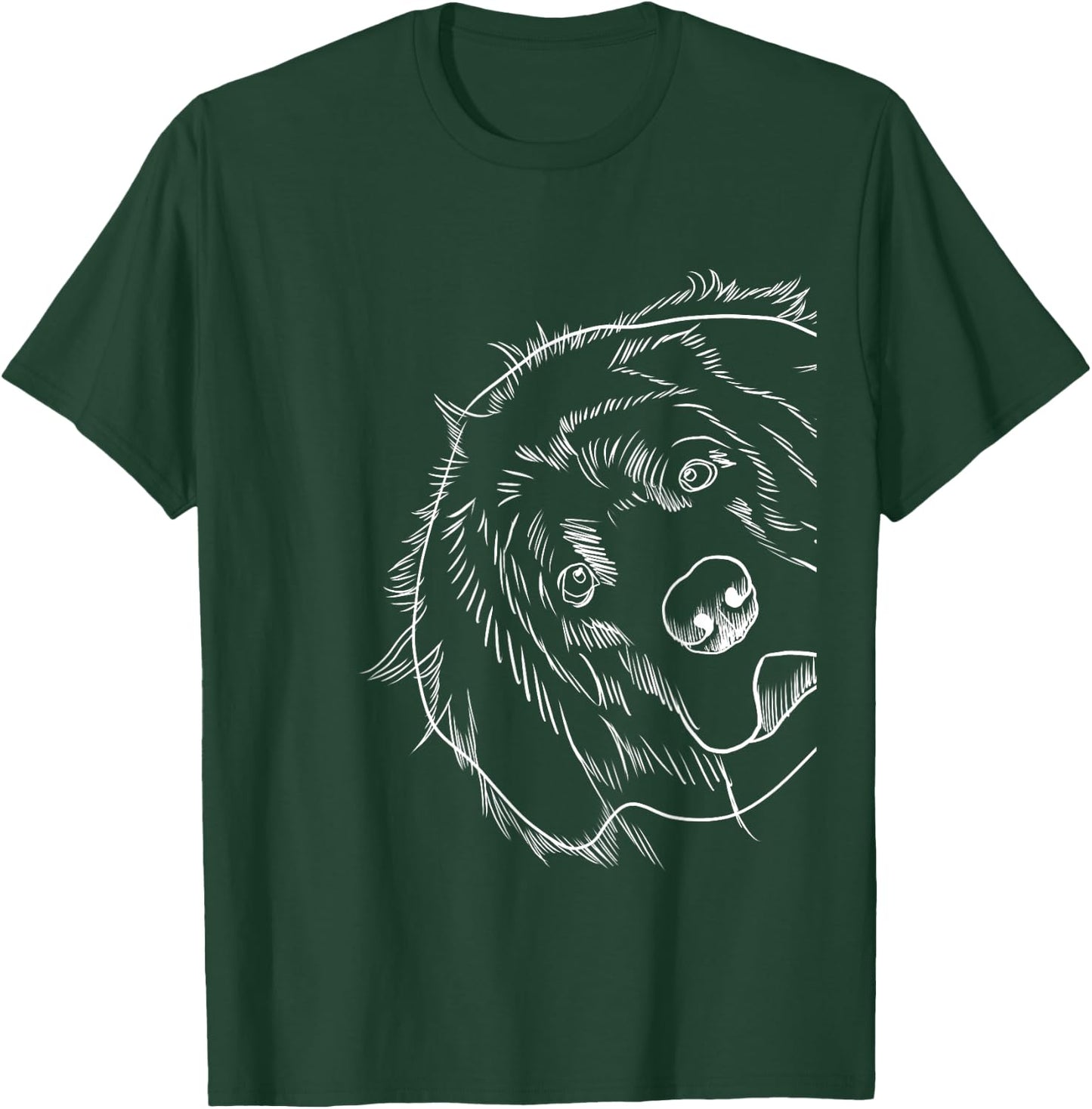 Funny Leonberger Dog Men Women Kids T-Shirt - T-Shirt | Forest