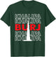 Burj Khalifa Skyscraper from Dubai United Arab Emirates T-Shirt - T-Shirt | Forest