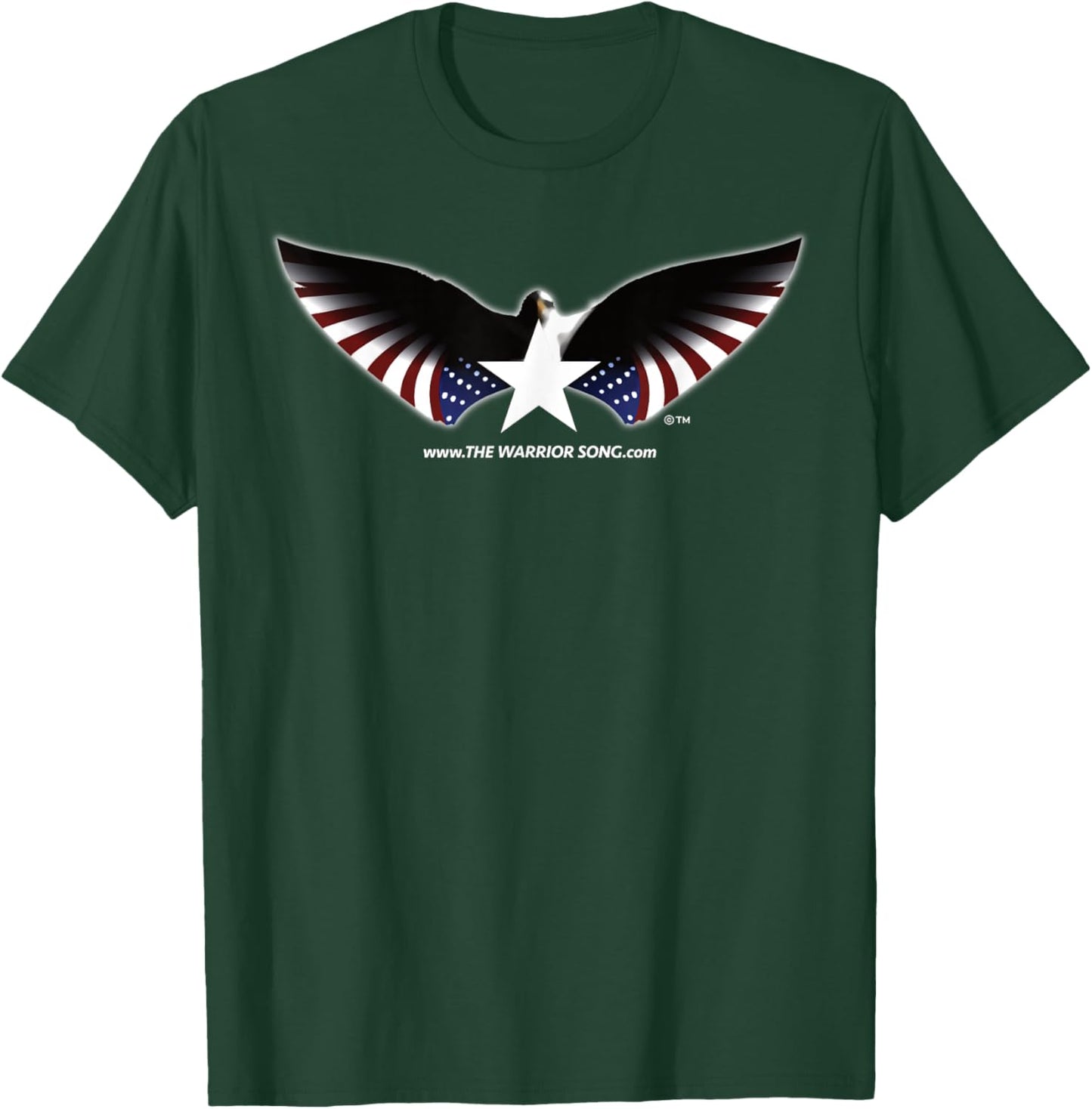 The Warrior Song "American Eagle" T-Shirt - T-Shirt | Forest