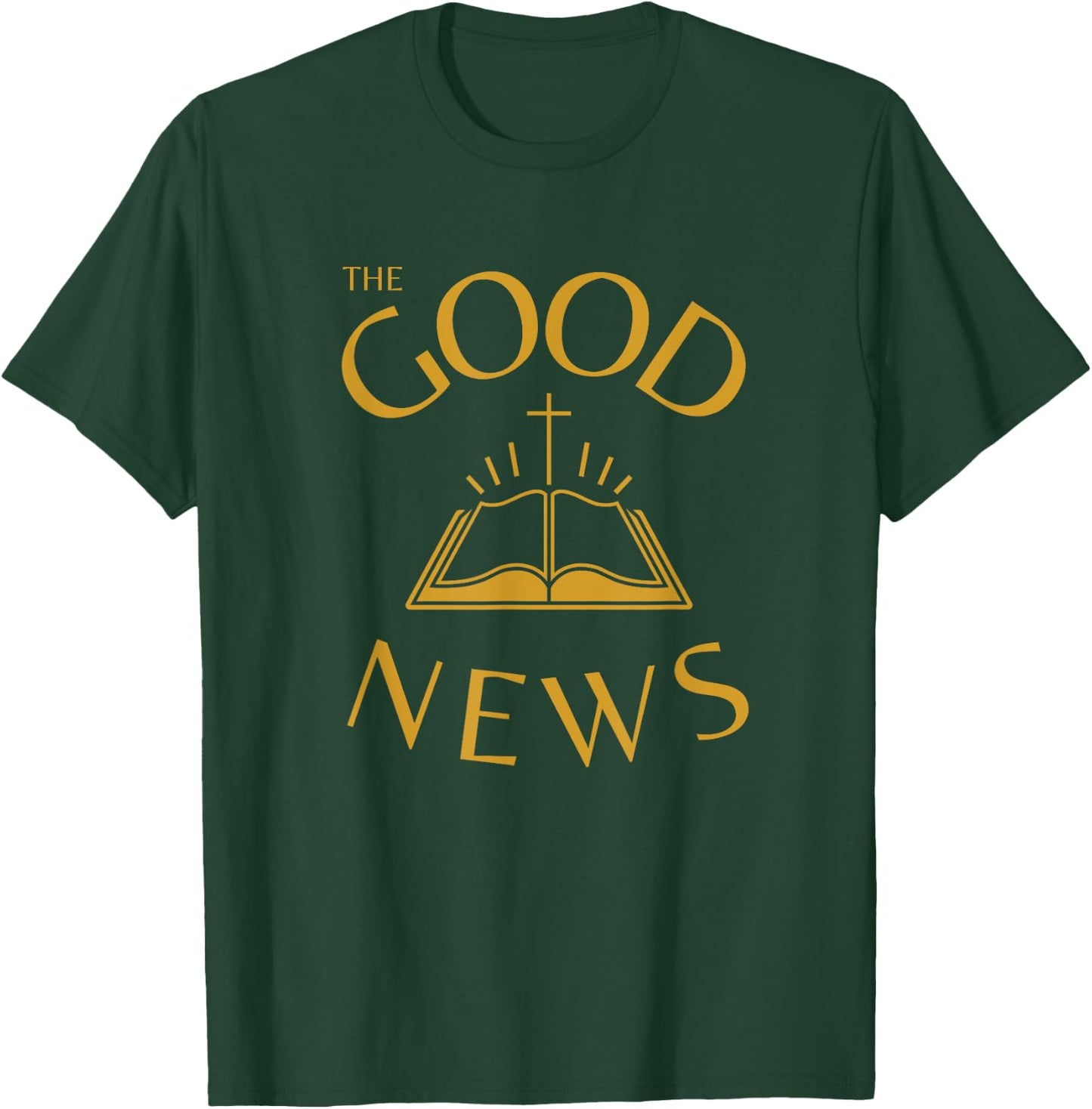 The Good News, Bible Reading, Christian Devotional T-Shirt - T-Shirt | Forest