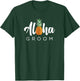 MATCHING SET Aloha Groom Wedding Shirt for Hawaiian Weddings T-Shirt - T-Shirt | Forest
