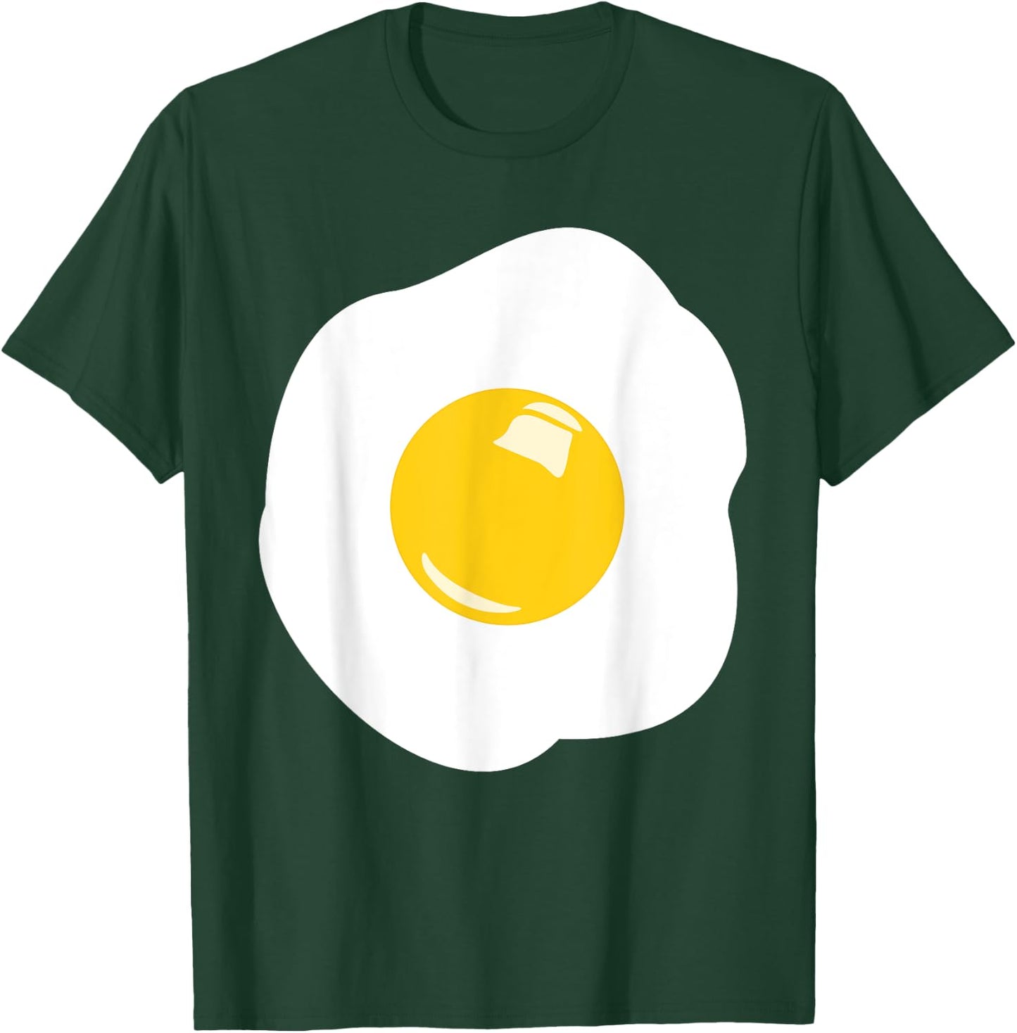 Fried Egg Eggs Costume Food Adult Child Food Carnival , black T-Shirt - T-Shirt | Forest
